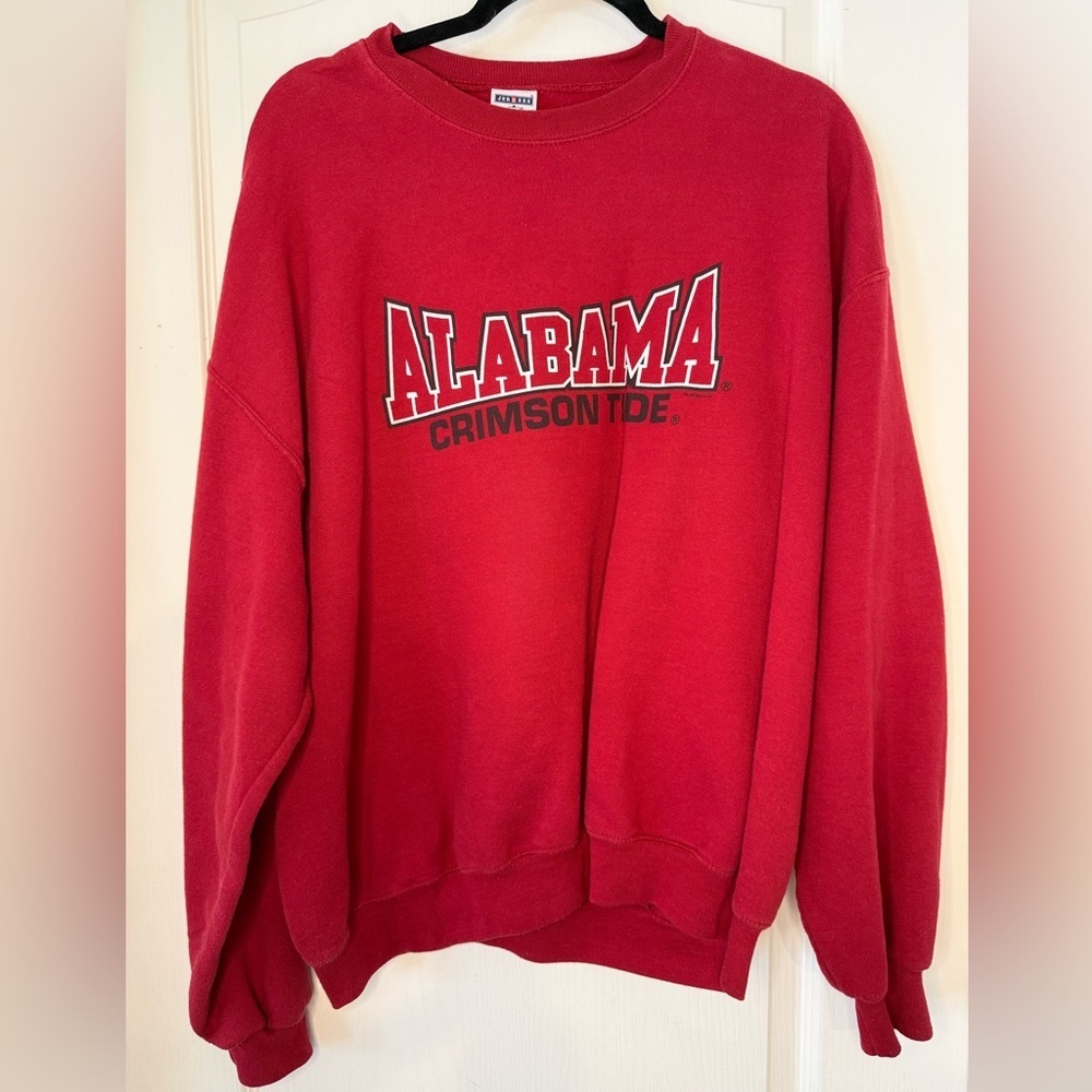 Vintage and vintage Alabama Crimson Tide Red Crewneck Sweatshirt
